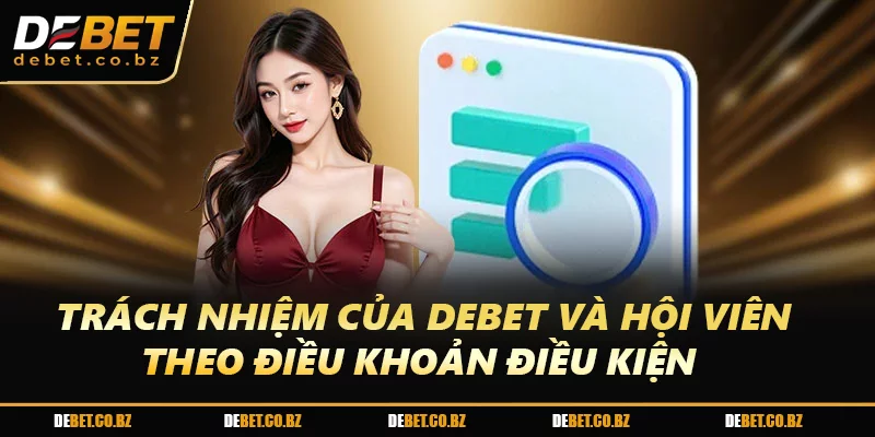 Trách nhiệm của cả nhà cái và hội viên theo Điều khoản và điều kiện 